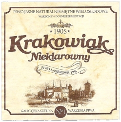 Browar Południe (2012): Krakowiak Nieklarowny Piwo Jasne