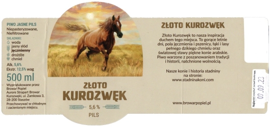 Browar Popiel 2023 08 Zloto Kurozwek Pils