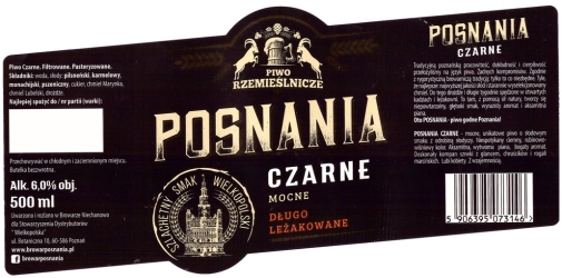 Browar Posnania (2018): Czarne Mocne