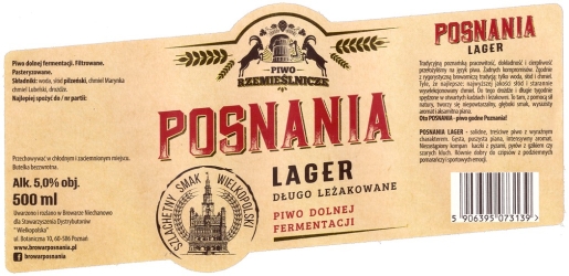 Browar Posnania (2018): Lager
