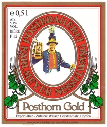 Browar Postbrauerei Nesselwang: Posthorn Gold