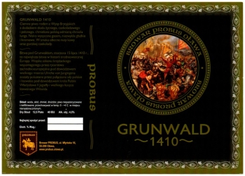 Browar Probus XXXX Grunwald 1410 Dry Stout