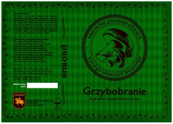 Browar Probus XXXX Grzybobranie Mushroom Smoked Robust Porter