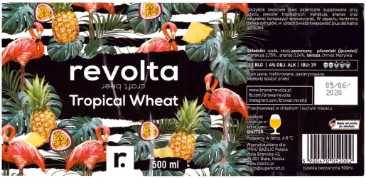 Browar Revolta (2019): Tropical Wheat