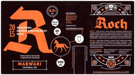 Browar Srokowski Roch (2020): Marwari - Oatmeal India Pale Ale