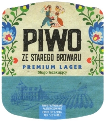 Browar Staropolski (2018): Piwo ze Starego Browaru - Premium Lager