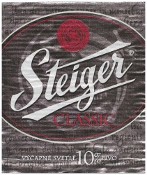 Browar Steiger (2012): Classic 10% vycapne svetle