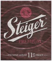 Browar Steiger (2012): Premium 11% Vycapny Leziak Tmavy