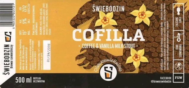 Browar Swiebodzin XXXX Coffee And Vanilla Milk Stout 02