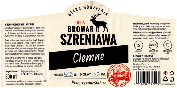 Browar Szreniawa (2021): Ciemne