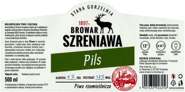 Browar Szreniawa (2021): Pils