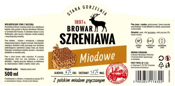 Browar Szreniawa (2022): Miodowe