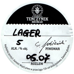 Browar Tenczynek (2021): Lager (Pet)