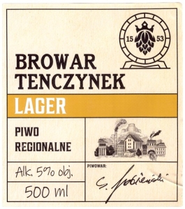 Browar Tenczynek (2021): Lager