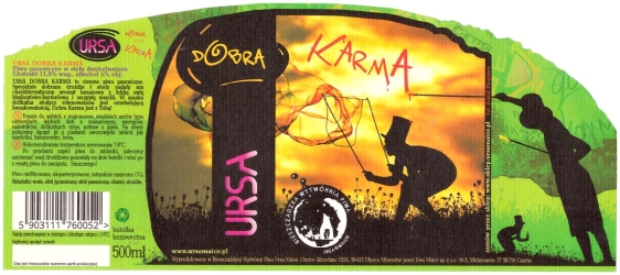 Browar Ursa (2020): Dobra Karma - Pszeniczne Dunkelweizen