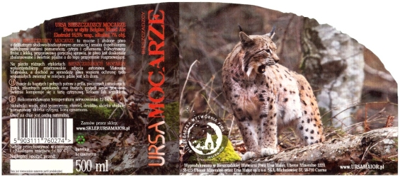 Browar Ursa (2020): Mocarze - Belgian Blond Ale