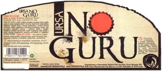 Browar Ursa (2020): No Guru - Belgian Imperial Stout