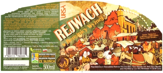 Browar Ursa (2020): Rejwach w Bereżnicy Wyżnej - Belgian Summer Ale