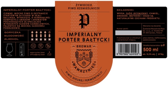 Browar Wawrzyniec 2022 02 Imperialny Porter Baltycki