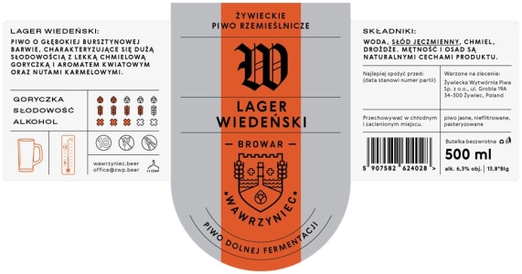 Browar Wawrzyniec 2022 02 Lager Wiedenski