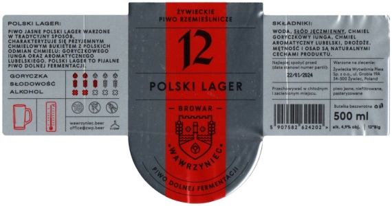 Browar Wawrzyniec 2023 02 Polski Lager