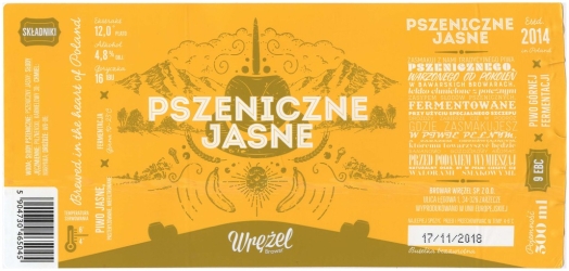 Browar Wrężel (2017) Pszeniczne Jasne