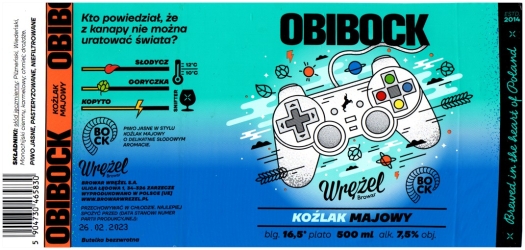 Browar Wrężel (2021): Obibock - Koźlak Majowy