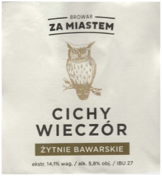 Browar za Miastem (2018): Cichy Wieczór, Żytnie Bawarskie