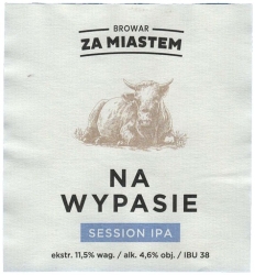 Browar za Miastem (2018): Na Wypasie, Session India Pale Ale