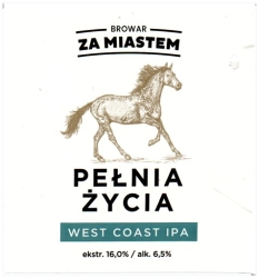 Browar Za Miastem (2022): Pełnia Życia - West Coast India Pale Ale