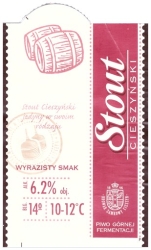 Browar Zamkowy Cieszyn (2020): Stout Cieszyński