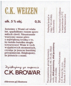 Ck Browar 2023 12 Weizen