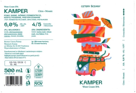Cztery Sciany 2025 07 Kamper West Coast Ipa