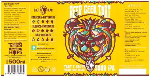 Browar Deer Bear 2020 Beer Geek Tart Sour India Pale Ale