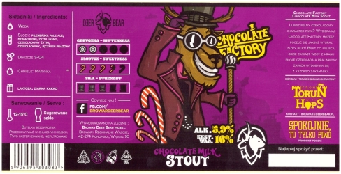 Browar Deer Ber 2020 Chocolate Milk Stout