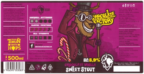 Browar Deer Bear 2020 Chocolate Vanilla Sweet Stout