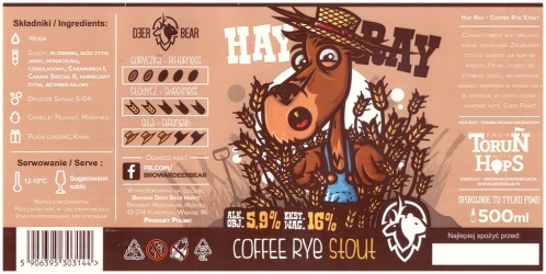 Browar Deer Bear 2020 Cofee Rye Stout