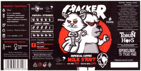 Browar Deer Bear 2020 Cracker Imperial Cofee Stout