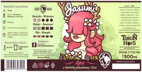 Browar Deer Bear 2020 Jasumi American Pale Ale