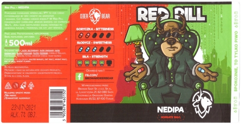 Browar Deer Bear 2020 Red Pill Nedipa