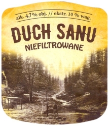 Browar Staropolski: (2021): Duch Sanu - Niefiltrowane