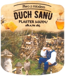 Browar Staropolski: (2021): Duch Sanu - Plaster Miodu