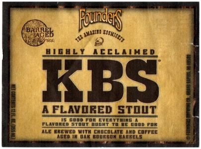Founders 2024 12 KBS A Flavored Stout
