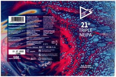 Browar Funky Fluid (2021) 21° - Triple New England India Pale Ale