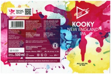 Funky Fluid 2023 12 Kooky New England Ipa