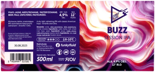 Funky Fluid 2024 09 Buz Session Ipa