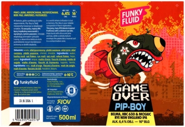 Funky Fluid 2025 12 Game Over Pib Boy Rye New England Ipa