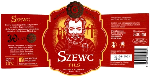 Browar Gościszewo (2022): Szewc - Pils