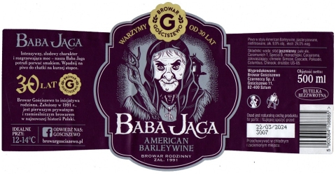 Gosciszewo 2023 09 Baba Jaga American Barleywine