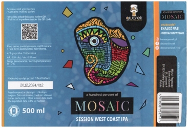 Gwarek 2024 02 Mosaic Session West Coast Ipa